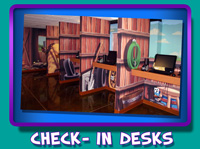 Check-In Desks